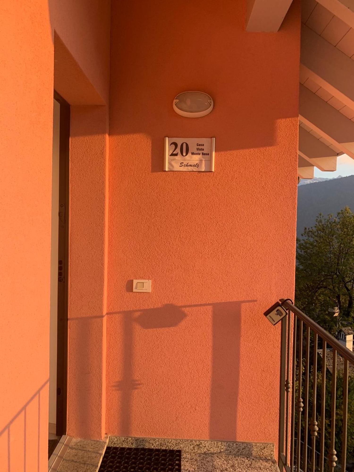 Casa Vista Monte Rosa Apartamento Toceno Exterior foto